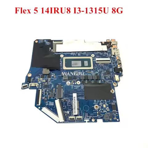 For Lenovo IdeaPad Flex 5 14IRU8 Laptop Motherboard 5B21K73065 I3-1315U 8G RAM 100% Working