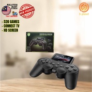 S10 Mini Remote Control Handles Handheld Console 520 Games 2.4-inch AV Output Video SINGLE Player Co