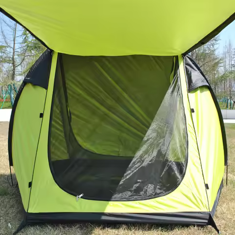 Ultralight 4 Person Beach Tent Sun Shelter with Canopy Together,CZX-932 Portable Outdoor Tent 4 Pers