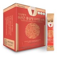 KOREAN RED GINSENG  FARMER JINSAM MYEONGGA six-year-old Red Ginseng Extract Origin Stick(10gx100stic