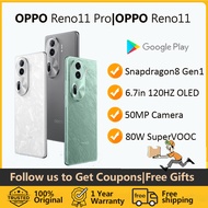OPPO Reno11 Pro /Reno 11 Snapdragon 8+ Gen 1 3D AMOLED 80W Fast Charging OPPO Reno11 Dimensity 8200 Dual SIM Oppo Reno 1