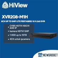 HIVIEW XVR208-M1H 8CH UP TO 5MP LITE PENTABRID 1U H.265 DVR