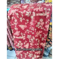 KATUN Dharma uniform batik cloth Wanita /Dharma cotton batik material Wanita (price per 0.5m)