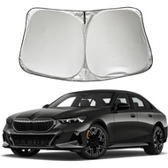 Car Windshield Sun Shade Sunshade Compatible with BMW 5-Series 528i 535i 530i 525i 540i 520i 525i 52