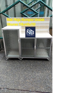 Rak kompor pintu 3 undak Bawah Keramik Khusus Daerah Bogor