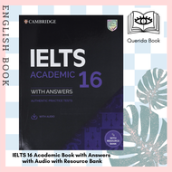 IELTS 16 Academic Book with Answers with Audio with Resource Bank (Cambridge Ielts Self-study Pack) (PCK Paperback + PS)