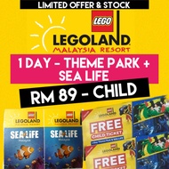 Legoland Theme Park + Sea Life Ticket for child