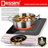 DESSINI ITALY Electromagnetic Induction Hob Cooker Touch Control Cooktop Tabletop Stove Countertop B