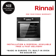 RINNAI *NEW* RO-E6523M-ES *MADE IN EUROPE 77L BUILT-IN OVEN - 1 YEAR MANUFACTURER WARRANTY! FREE TEFAL WOKPAN