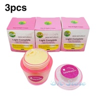 3pcs Krim Garnier Light Complete Siang dan Malam Pencerah Wajah Original