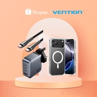 Vention X Shopee Brand Box - Vention For iPhone 17 Pro Max Case，100W GaN Charger，2m 100W 5A Type C C