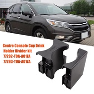 Front Centre Console Cup Holder Divider Kit 77292-T0A-A01ZA for  -V  2015-2016 77293-T0A-A01ZA Drink