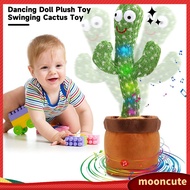 mooncute|  Singing Dancing Plant Doll Dancing Doll Plush Toy Singing Cactus Doll Toy for Kids and Adults Rechargeable Plush Doll Fun Dancing and Talking Features Perfect for Ages
