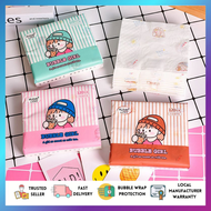 Bubble Girl Colorful Printed Facial Pocket Tissue【4-Ply Thickened】