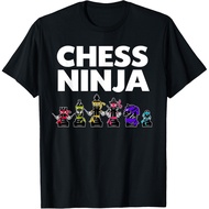 Men's cotton T-shirt Cool Chess Art For Kids Boys Men Chess Player Chess Lovers T-Shirt Fast Shippin