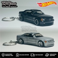 GANTUNGAN Hot Wheels 1989 Mercedes Benz KEYCHAIN - BLACK - Gray - Gray - KEYRING - KEYCHAIN - CUSTOM