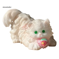 Anxiety Relief Gadget Anti-anxiety Toy Realistic Cat Squeeze Toy Soft Tpr Stress Relief Fidget Cute 