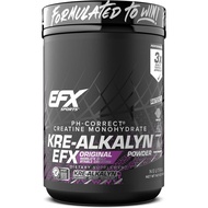 EFX Sports Kre-Alkalyn EFX Powder | pH Correct Creatine Monohydrate Powder plement | Strength, Muscl