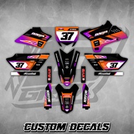 YZ85 OLD STICKER NEW DECAL YZ 85 NEW BEBEK STANDARD DECAL STICKER YZ 85 DECAL STICKER YZ 85 NEW 89