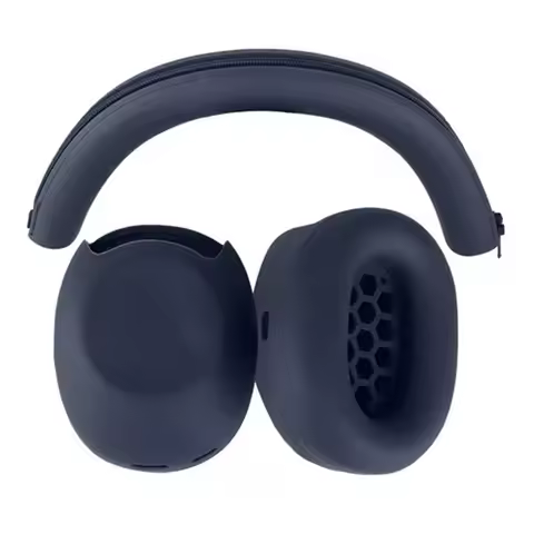 3Pcs Silicone Headphones Case Set for Sony WH-1000XM6 Headphones Protective One-Piece Earmuff Sleeve