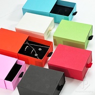 Drawer Type Jewelry Box Ring Earring Complete Necklace Size 7.7x9.7x3.8 cm.