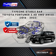 TYPE ONE Stable Bar | Toyota Fortuner (AN150) 2.4D/2.7/2.8 4WD '16 | Front Strut bar / Lower bar /An