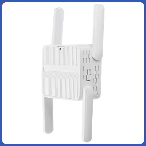 WiFi 6 Repeater Extender 1500Mbps WiFi Extender Signal Booster 4*2dbi Antennas WiFi 6 Range Extender