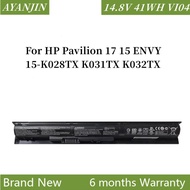 VI04 Battery for HP Pavilion 17 15 ENVY 15-K028TX K031TX K032TX HSTNN-DB6I HSTNN-DB6K HSTNN-LB6J TPN