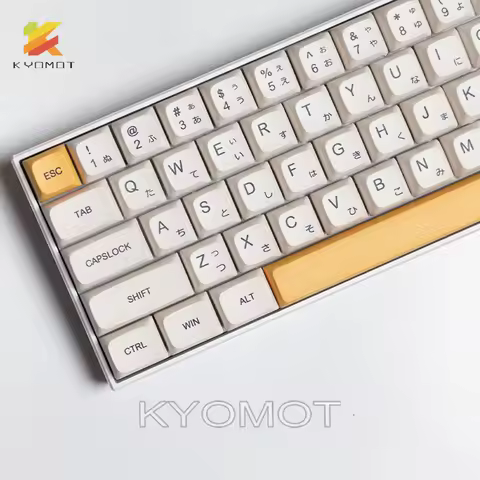 140 Keys Honey Milk Korean Keycaps PBT Dye Sublimation XDA Profile Keycaps for Cherry MX Switch DIY 