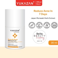 Yukazan Derma Refining Cream Acne & Pore 30ml Acne Removal | Jerawat / Acne Spot Cream / Spot Treatm