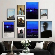 1pc Daniel Caesar Never Enough Pop Poster Canvas Painting Wall Art Painting Bedroom Living Room Home