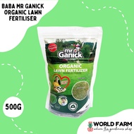 BABA Mr Ganick Organic Lawn Fertiliser / Fertilizer (500g)
