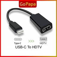 Type C to HDTV 4K Adapter Converter USB 3.1 (USB-C) Thunderbolt To HD TV Video Monitor TV MacBook Chromebook Projector