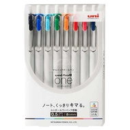 Uni-ball ONE Gel Pen 0.5mm 8 Color Set UMN-S-05 8 Colors