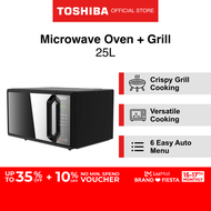 [FREE GIFT] Toshiba 25L 2in 1 Grill + Microwave Oven MM-EG25PE(BM)