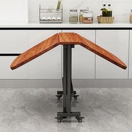 T36 新款 多功能 摺疊餐桌 摺疊餐桌 移動摺疊 餐桌 伸縮餐枱 飯桌 飯檯 摺枱 節省空間 餐廳傢俬 餐檯 飯枱 木枱 伸縮飯桌 餐檯 餐檯組合櫃 可收納餐桌 摺疊餐桌 免安裝 dining ta