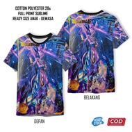 Rare Dragon Ball Card T-Shirt Anime Goku Model 2 Full Printing Cool | Unisex 3D Kids and Adults Clot