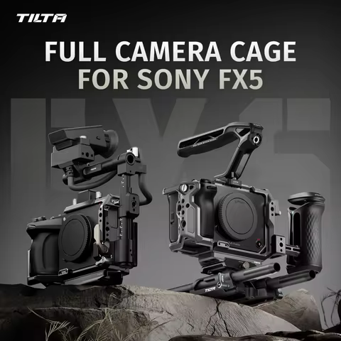 TILTA FX5 Camera Cage for Sony FX 5 Full Camera Cage Pro Kit with Top Handle Xeno Side Handle PD V M