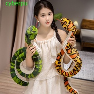 CYBERPULSE Snake Plush Toy, Sticking Tongue Colorful Boa Plush Doll, Kids Toy Stuffed Animal Long Fl