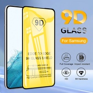 9D Full Clear Tempered Glass For Samsung Galaxy S10 Note 10 Lite A14 A34 A54 A13 A23 A33 A53 A73 A02s A03s A01 A10s A11 A12 A32 A22 A30s A42 A50s A52s A53 A70s A72 A71 M11 M30s M51 M52