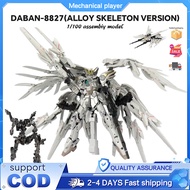 Daban 8827 Alloy skeleton version toy Snow White Flying Wing fix Style 1/100 Assembly Model toys