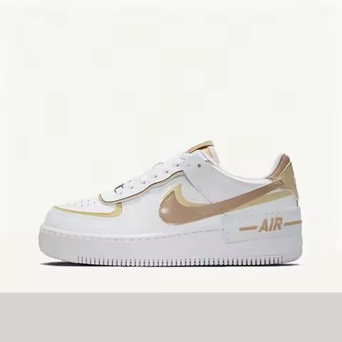 Nike Air Force 1 Shadow Minimalist, Stylish, Versatile, Breathable, Durable Low-Top Sneakers for Wom