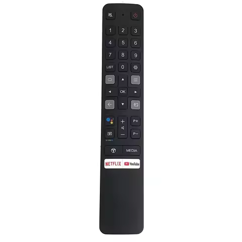 For TCL 4K smart TV remote control RC901V FMR1 universal 65C728 50P728 L32S525 65C828 no voice funct