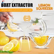 Lemon Clip Manual Transparent Juicer Juicer Home Kitchen Bar Gadget Bird Shape Citrus Squeezer Portable Orange Squeezer