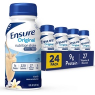 Ensure Original Vanilla Nutritious Milkshake with Fiber| Meal Replacement Milkshake | Ready Stock Dr