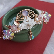 Hanfu Headdress Ancient Crown Girl Headdress Ancient Ornaments Ancient Accessories Top Hairpin Headd