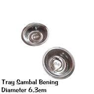 [Isi 100] Mika Cup Roti Kecil Tanggung Besar / Mika Tray Sambal / Mika Tray Sambal Saus Kecap