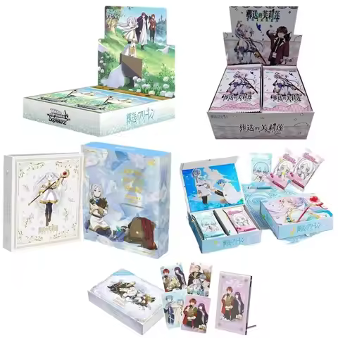 Frieren: Beyond Journey's End Card Anime Frieren Himmel Collection Board Games Toys Mistery Box Birt