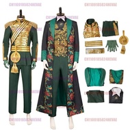 Wicked Fantasia 2025 For Good Fiyero Cosplay Prince Uniform Costume Wizard Coat Pants Outfits Hallow
