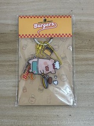 LuLu豬 - 漢堡系列吊飾